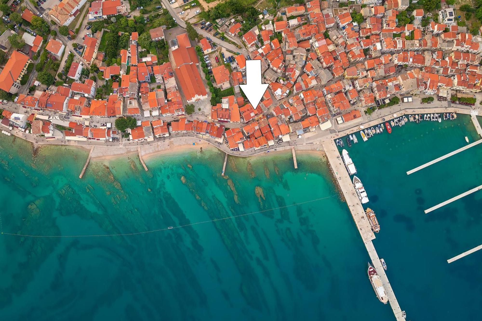 Studio Apartment Tea Baška Eksteriør billede