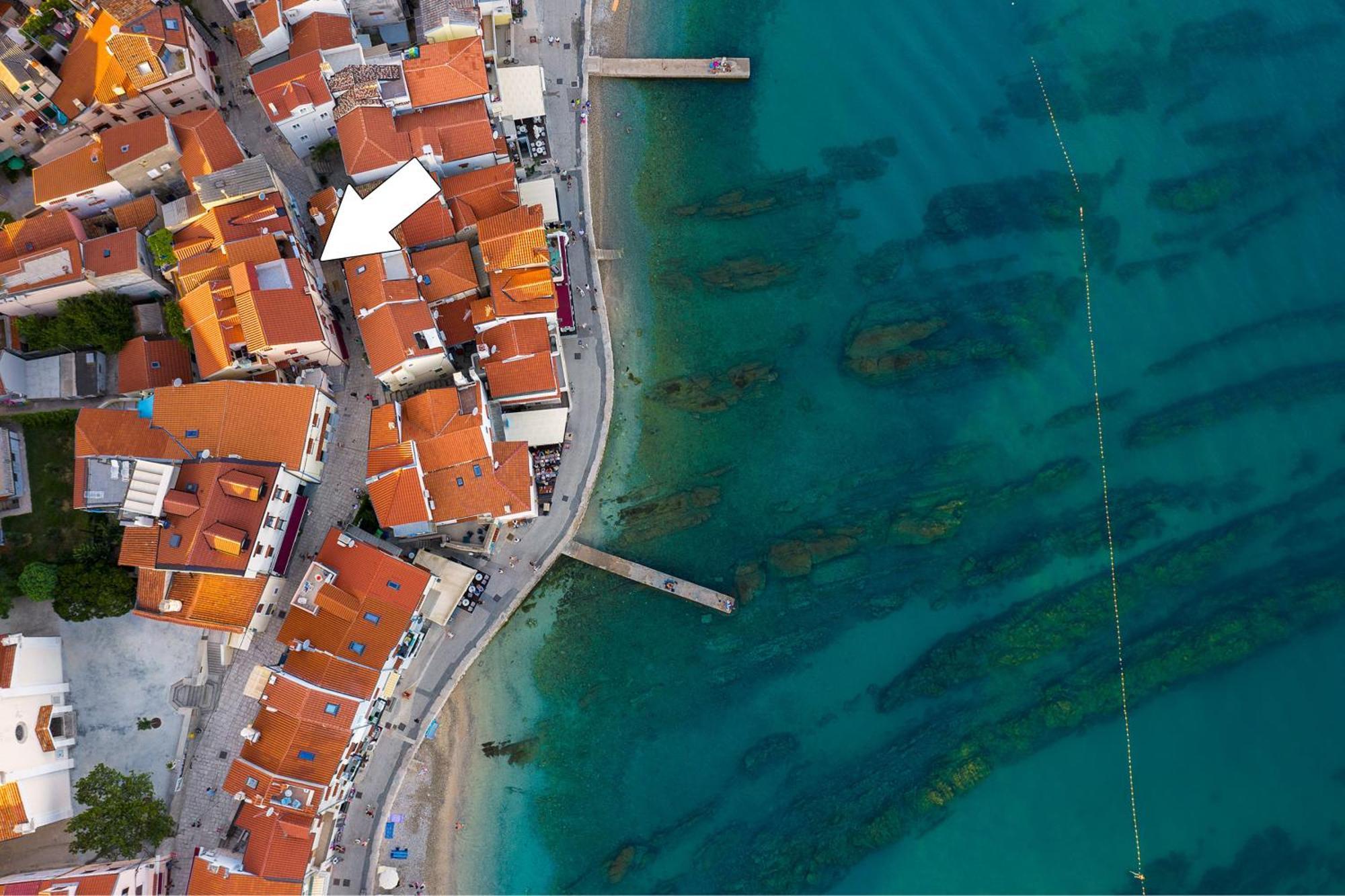 Studio Apartment Tea Baška Eksteriør billede